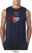 Ford Tee Mustang Red White and Blue Sleeveless Shirt