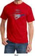 Ford Tee Mustang Red White and Blue T-shirt