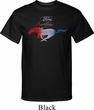 Ford Tee Mustang Red White and Blue Tall Shirt