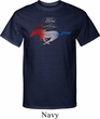 Ford Tee Mustang Red White and Blue Tall Shirt