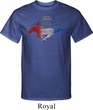 Ford Tee Mustang Red White and Blue Tall Shirt