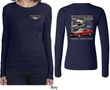 Ford Tee Mustangs Untamed (Front & Back) Ladies Long Sleeve