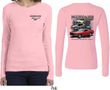 Ford Tee Mustangs Untamed (Front & Back) Ladies Long Sleeve