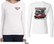 Ford Tee Mustangs Untamed (Front & Back) Ladies Long Sleeve