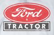 Mens Ford Tractor Adult Sweatshirt - White
