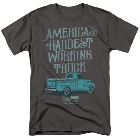 Ford America's Hardest Working Truck T-shirt - Charcoal Grey