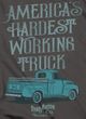 Ford America's Hardest Working Truck T-shirt - Charcoal Grey