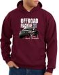 Ford Truck Hoodie F-150 4X4 Offroad Machine Maroon Hoody
