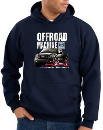 Ford Truck Hoodie F-150 4X4 Offroad Machine Navy Hoody