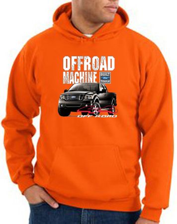 Ford Truck Hoodie F-150 4X4 Offroad Machine Orange Hoody