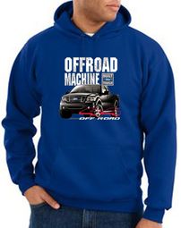 Ford Truck Hoodie F-150 4X4 Offroad Machine Royal Hoody