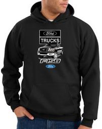 Ford Truck Hoodie Hooded Sweatshirt - F-150 Adult Black Hoody Ford Truck Hoodie Hooded Sweatshirt - F-150 Adult Black Hoody