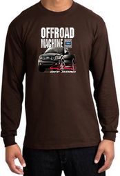Ford Truck Long Sleeve Shirt - F-150 4X4 Offroad Machine Brown T-Shirt Ford Truck Long Sleeve Shirt - F-150 4X4 Offroad Machine Brown T-Shirt