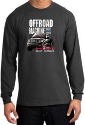 Ford Truck Long Sleeve Shirt - F-150 4X4 Offroad Machine Charcoal Tee Ford Truck Long Sleeve Shirt - F-150 4X4 Offroad Machine Charcoal Tee