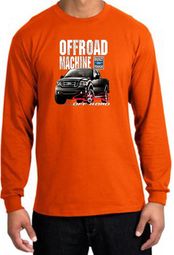 Ford Truck Long Sleeve Shirt - F-150 4X4 Offroad Machine Orange Tee Ford Truck Long Sleeve Shirt - F-150 4X4 Offroad Machine Orange Tee