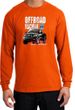Ford Truck Long Sleeve Shirt - F-150 4X4 Offroad Machine Orange Tee