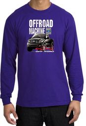 Ford Truck Long Sleeve Shirt - F-150 4X4 Offroad Machine Purple Tee Ford Truck Long Sleeve Shirt - F-150 4X4 Offroad Machine Purple Tee