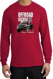 Ford Truck Long Sleeve Shirt - F-150 4X4 Offroad Machine Red T-Shirt Ford Truck Long Sleeve Shirt - F-150 4X4 Offroad Machine Red T-Shirt