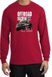 Ford Truck Long Sleeve Shirt - F-150 4X4 Offroad Machine Red T-Shirt