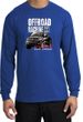 Ford Truck Long Sleeve Shirt - F-150 4X4 Offroad Machine Royal T-Shirt
