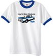 Ford Truck Man's Best Friend Classic Adult Ringer Shirt - White/Royal