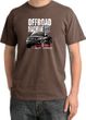Ford Truck Pigment Dyed T-Shirt - F-150 4X4 Offroad Adult Chestnut Tee