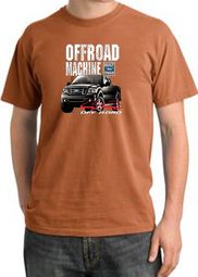 Ford Truck Pigment Dyed T-Shirt - F-150 4X4 Offroad Burnt Orange Tee