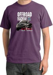 Ford Truck Pigment Dyed T-Shirt - F-150 4X4 Offroad Machine Plum Tee