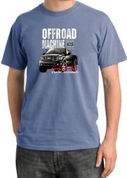 Ford Truck Pigment Dyed T-Shirt - F-150 4X4 Offroad Night Blue Tee