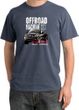Ford Truck Pigment Dyed T-Shirt - F-150 4X4 Offroad Scotland Blue Tee