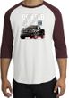 Ford Truck Raglan Shirt - F-150 4X4 Offroad Machine Adult White/Maroon
