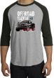 Ford Truck Raglan Shirt - F-150 4X4 Offroad Machine Heather Grey/Black