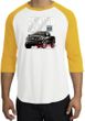 Ford Truck Raglan Shirt - F-150 4X4 Offroad Machine White/Gold T-Shirt