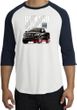 Ford Truck Raglan Shirt - F-150 4X4 Offroad Machine White/Navy T-Shirt