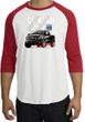 Ford Truck Raglan Shirt - F-150 4X4 Offroad Machine White/Red T-Shirt