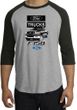 Ford Truck Raglan Shirt - F-150 Truck Adult Heather Grey/Black T-Shirt