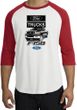 Ford Truck Raglan Shirt - F-150 Truck Adult White/Red T-Shirt