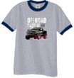 Ford Truck Ringer T-Shirt - F-150 4X4 Offroad Machine Adult Grey/Navy