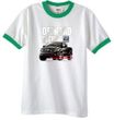 Ford Truck Ringer T-Shirt - F-150 4X4 Offroad Machine White/Green Tee