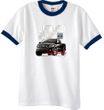 Ford Truck Ringer T-Shirt - F-150 4X4 Offroad Machine White/Navy Tee