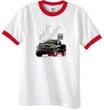 Ford Truck Ringer T-Shirt - F-150 4X4 Offroad Machine White/Red Tee