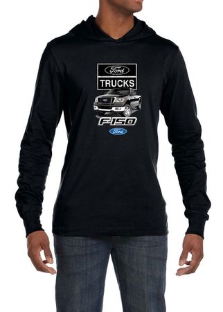 Ford Truck Shirt F-150 Mens Lightweight Hoodie Tee T-Shirt