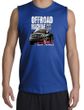 Ford Truck Shooter Shirt - F-150 4X4 Offroad Machine Adult Royal Shirt