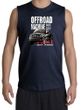 Ford Truck Shooter Shirt - F-150 4X4 Offroad Machine Navy Muscle Shirt