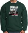 Ford Truck Sweatshirt - F-150 4X4 Offroad Machine Adult Dark Green