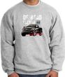 Ford Truck Sweatshirt - F-150 4X4 Offroad Machine Adult Heather Grey