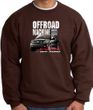 Ford Truck Sweatshirt - F-150 4X4 Offroad Machine Brown Sweat Shirt