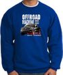 Ford Truck Sweatshirt - F-150 4X4 Offroad Machine Royal Sweat Shirt