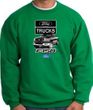 Ford Truck Sweatshirt - F-150 Truck Adult Kelly Green Sweat Shirt