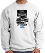 Ford Truck Sweatshirt - F-150 Truck Adult White Sweat Shirt